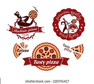 Pizza. Vector format