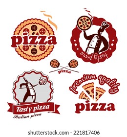 Pizza. Vector format