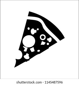 pizza vector icon