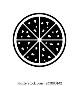 Pizza - vector icon