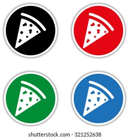 Pizza - vector icon 