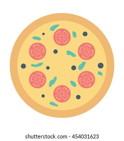 Pizza Vector Icon Stock Vector (Royalty Free) 454031623 | Shutterstock