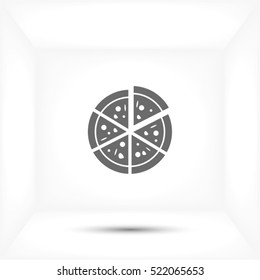 pizza vector icon
