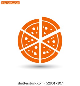 pizza vector icon