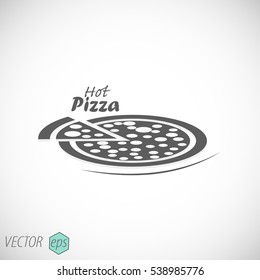 Pizza. Vector icon