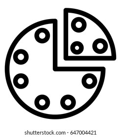 Pizza Vector Icon