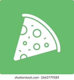 Icono de Vector de pizza. Se puede utilizar para aplicaciones de impresión, móviles y de Web.