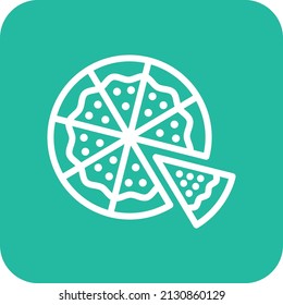 Pizza Vector Icon Design Illustration