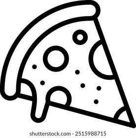 Pizza Vector Icon Design Illustration