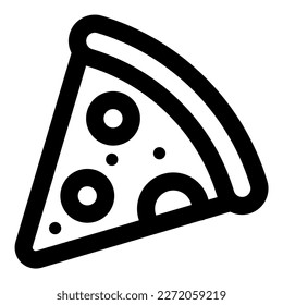 pizza vector icon illustration asset