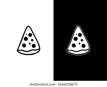 Pizza Vector Icono Logo Negocios
