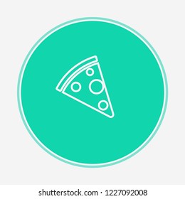 Pizza vector icon sign symbol