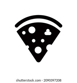 pizza vector icon, slice, italian symbol. Modern,simple flat vector illustration for web site or mobile app