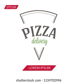 pizza vector icon symbol