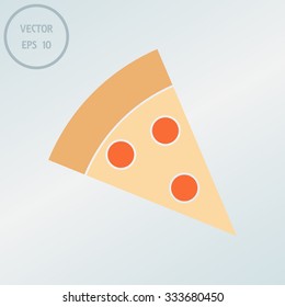 Pizza vector icons 