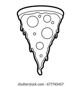 pizza vector illustration
