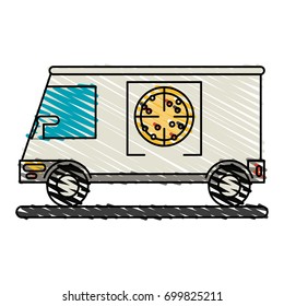 pizza vector illustration