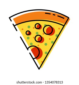 pizza vector illustration  eps file