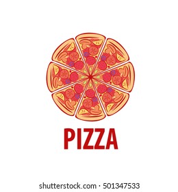 pizza vector logo