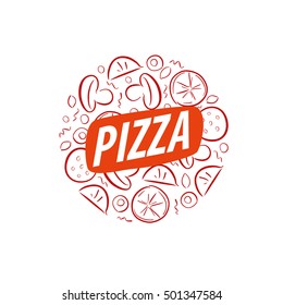 pizza vector logo