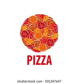 pizza vector logo