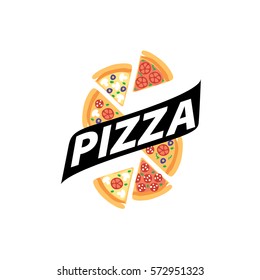 pizza vector logo