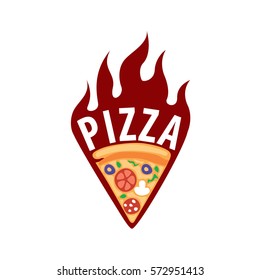 pizza vector logo