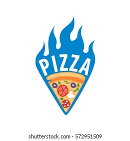 pizza vector logo