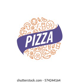 pizza vector logo