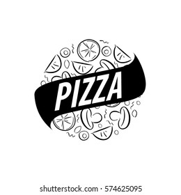 pizza vector logo