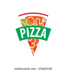 Pizza Vector Logo Stock Vector (royalty Free) 574625299