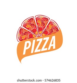 Pizza Vector Logo Stock Vector (Royalty Free) 574626811 | Shutterstock