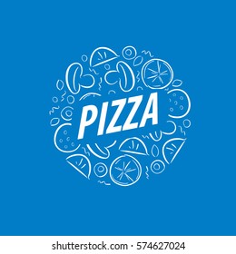 pizza vector logo