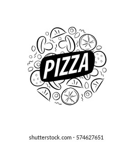 pizza vector logo