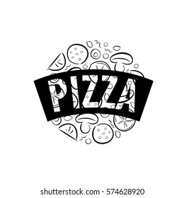 pizza vector logo