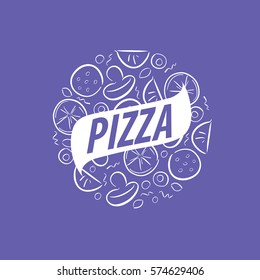 pizza vector logo