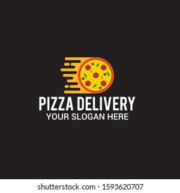 Pizza Vector Logo Design Template