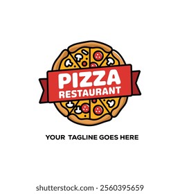 pizza Vector Logo Template Design