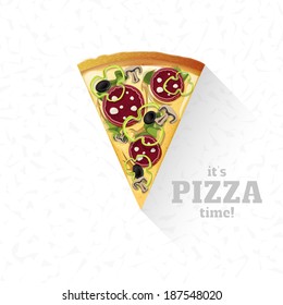 pizza vector version