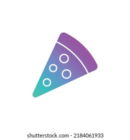 Pizza-Vektorgrafik für die Symbolpräsentation von Webseiten