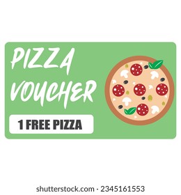 pizza voucher icon vector illustration symbol