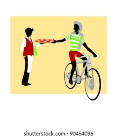 Pizza waiter
