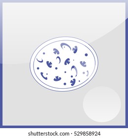 Pizza web icon.