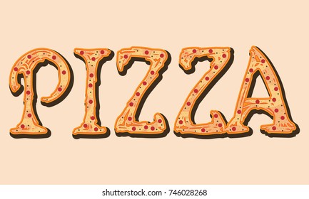 1,012 Pizza Word Art Images, Stock Photos & Vectors | Shutterstock