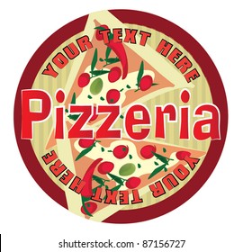 pizzeria label