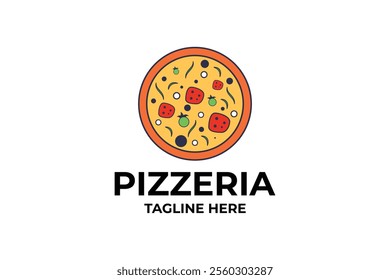 Pizzeria Logo Design For Restaurant Food