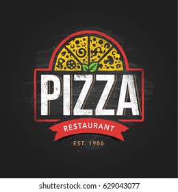Vector Pizza Logo Stock Illustration - Download Image Now