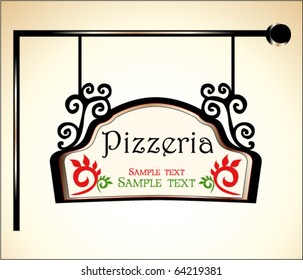pizzeria sign