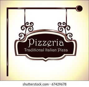 Pizzeria Sign