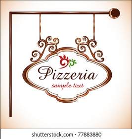 pizzeria sign